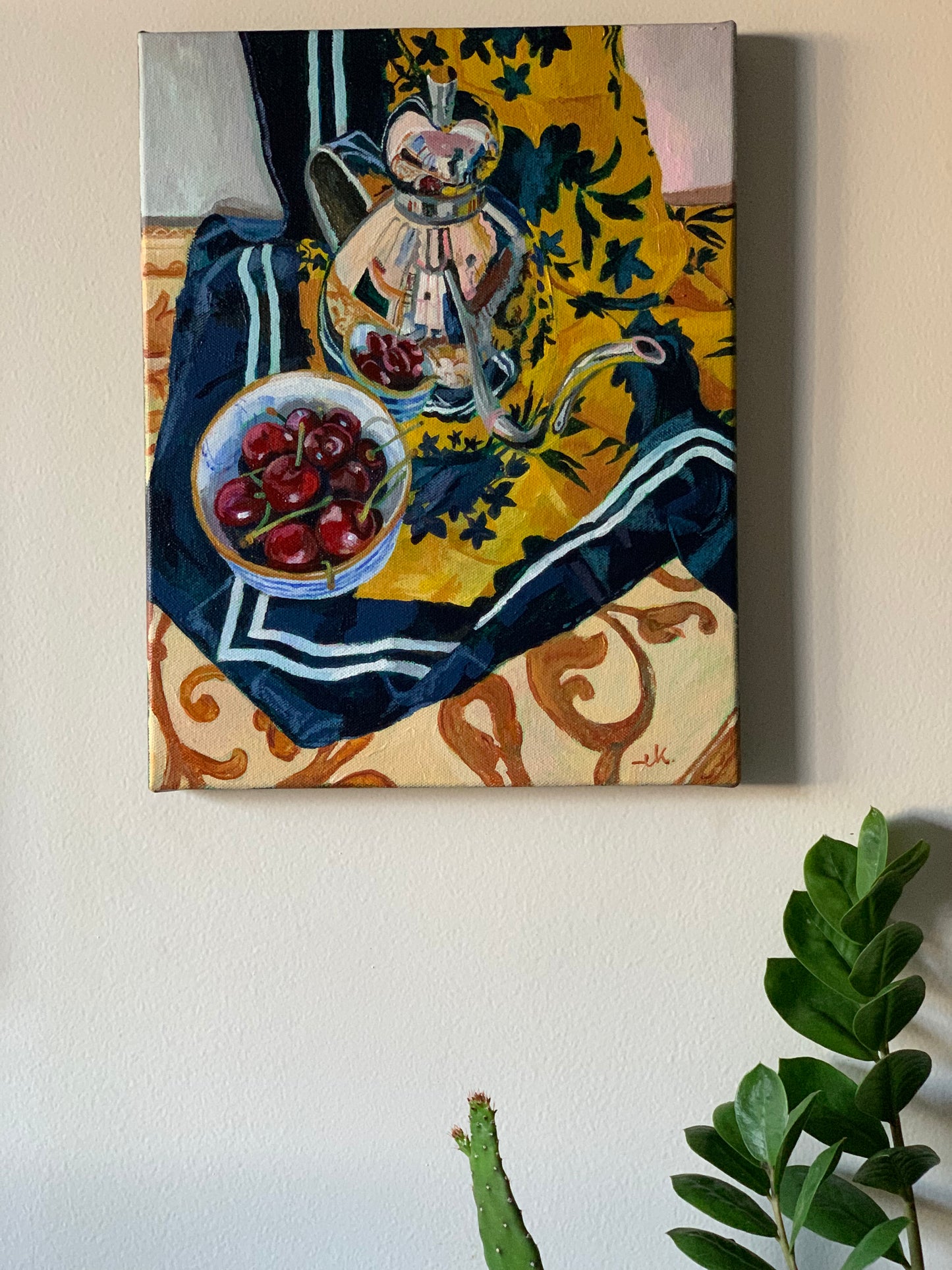 Still life with Cherries
