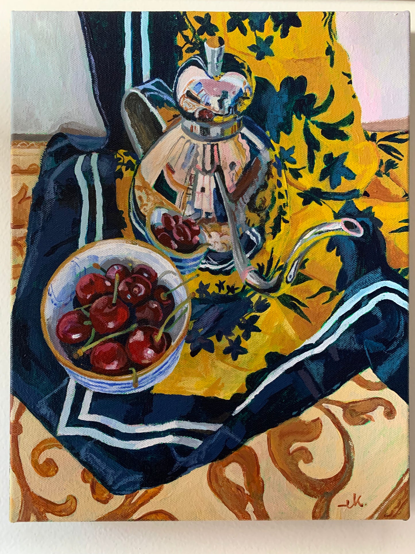 Still life with Cherries