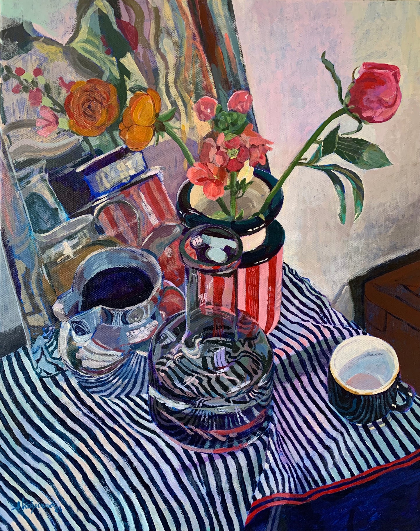 Still Life with Peony