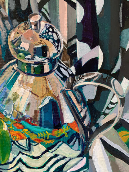 Still Life with Oil Can